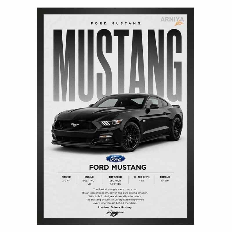تابلو فورد موستانگ Mustang GT