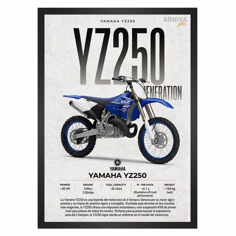 تابلو موتور یاماها وای زد Yamaha YZ250