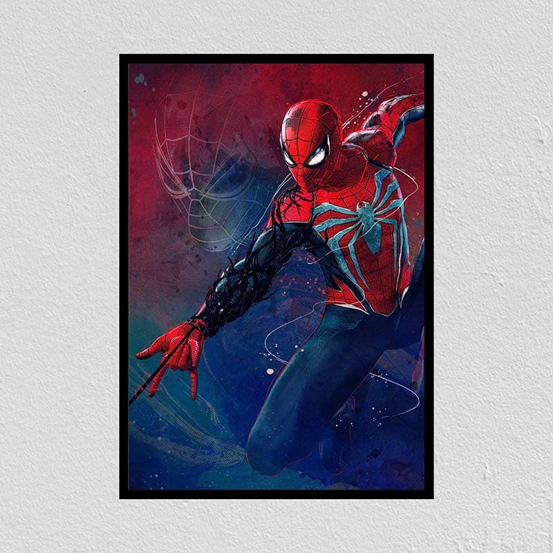تابلو دو تکه اسپایدرمن spider man — تصویر ۲