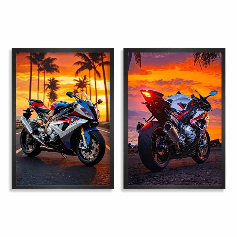 تابلو دوتکه موتور BMW S1000RR
