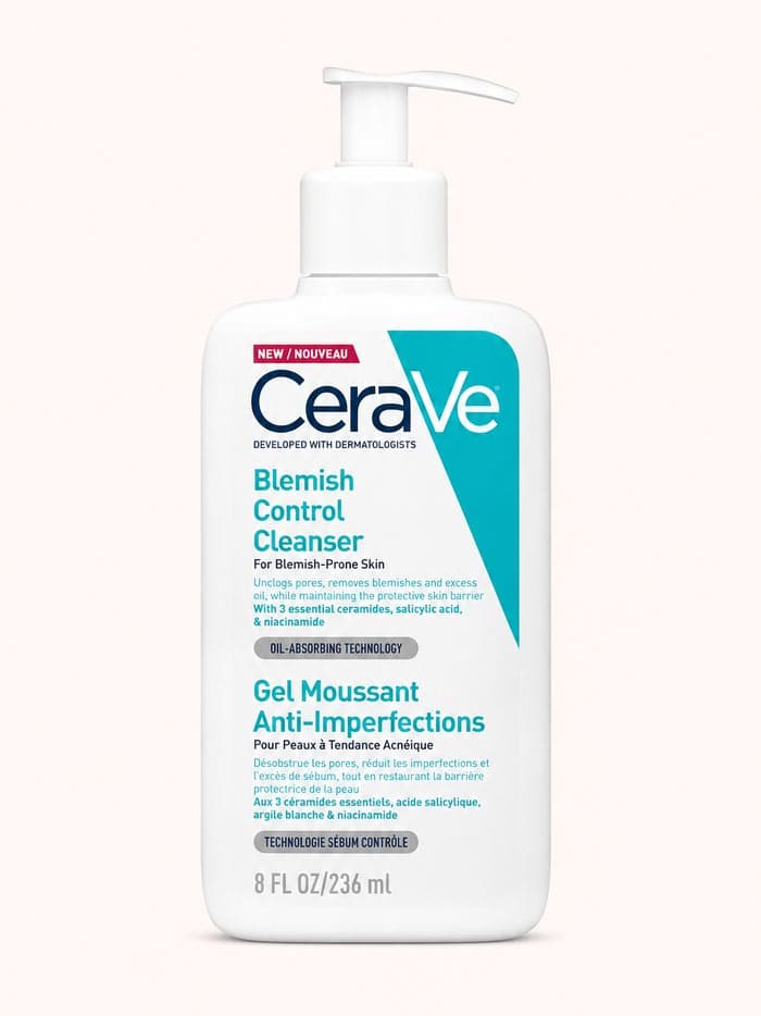 ژل شستشوی ضد جوش سراوی Blemish Control کنترل چربی و آکنه