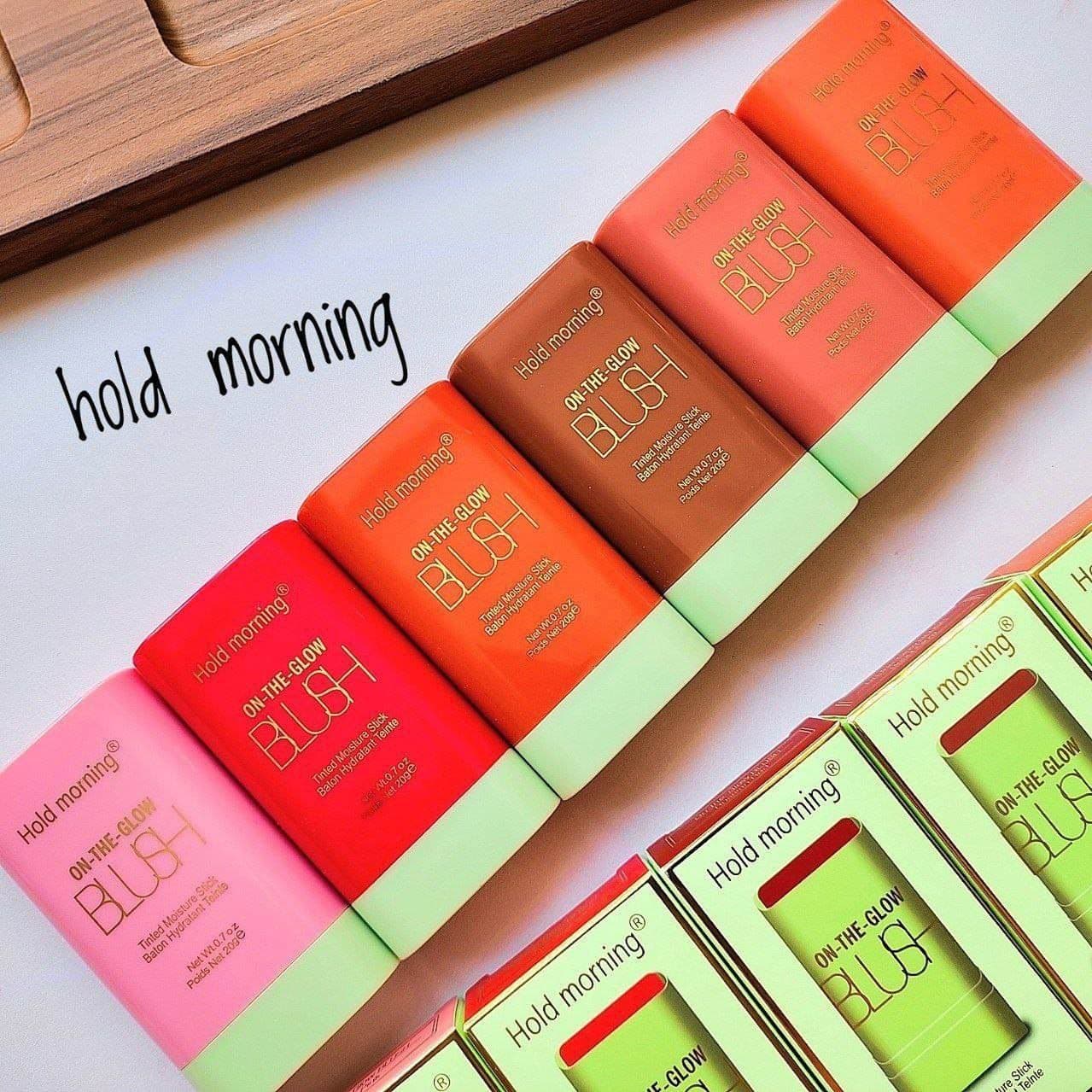 رژگونه استیکی اورجینال hold morning