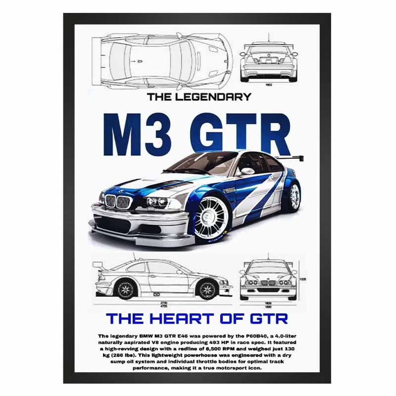 تابلو BMW M3 GTR