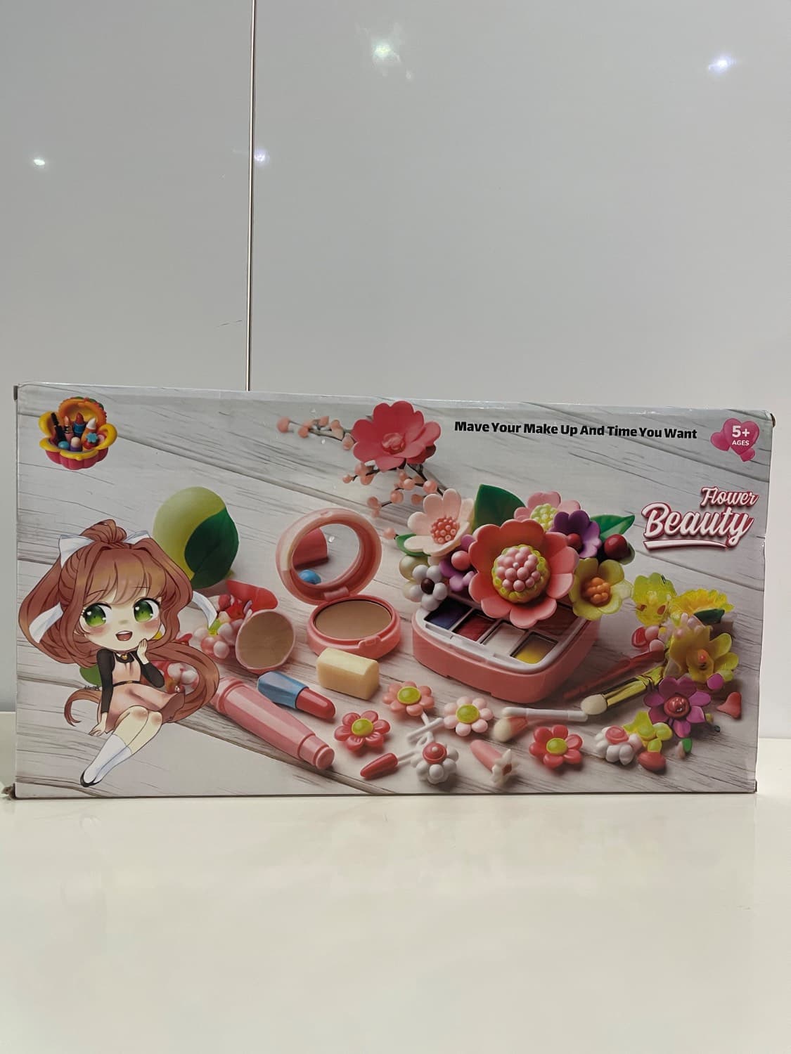 ست اسباب بازی آرایشی کودک مدل گل Beauty Flower Makeup Set — تصویر ۳