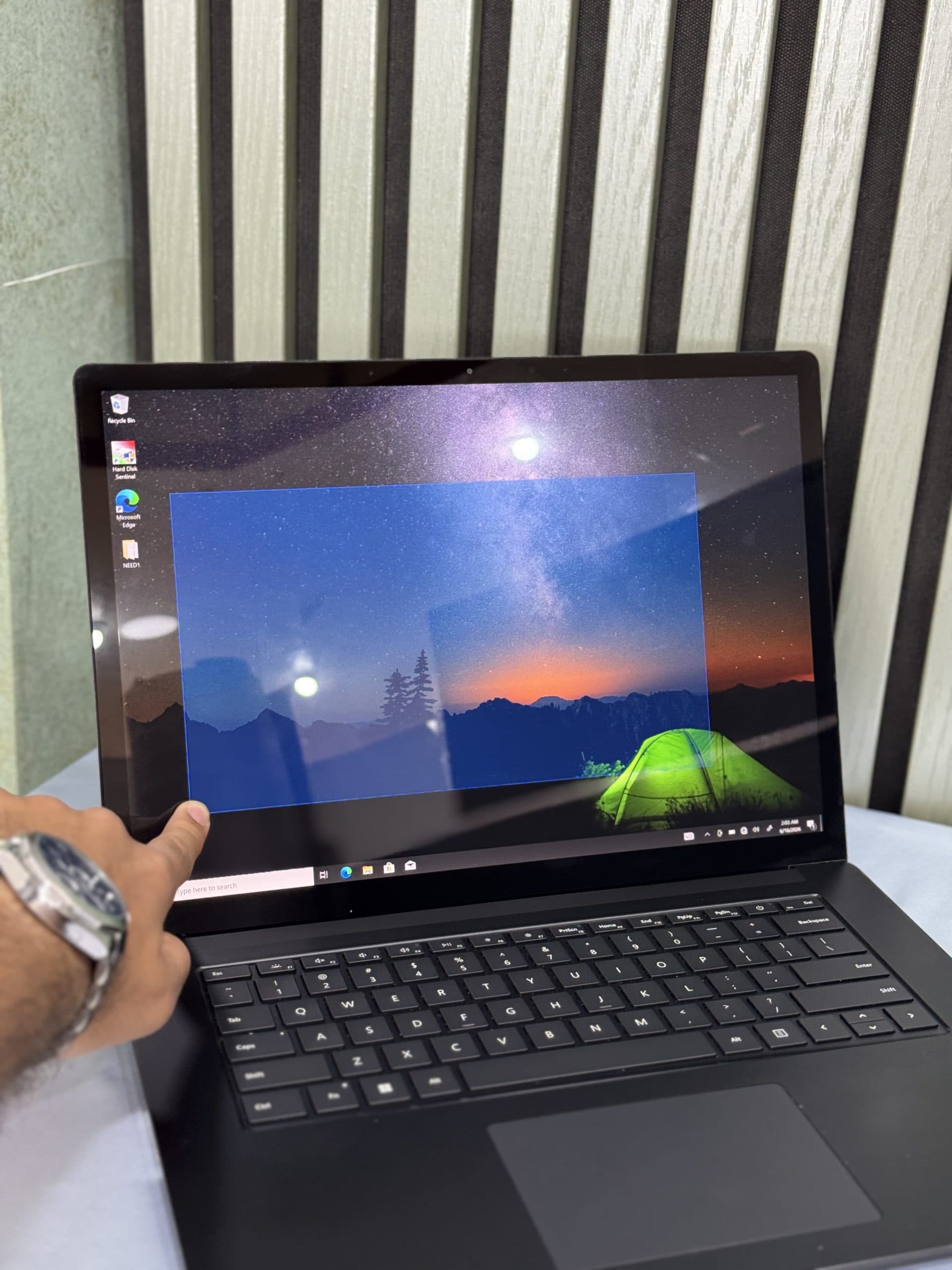 لپ تاپ مایکروسافت Surface Laptop 5 پردازنده Core i7 ظرفیت ۱ ترابایت رم ۳۲ گیگابایت سایز ۱۵ اینچ — تصویر ۳