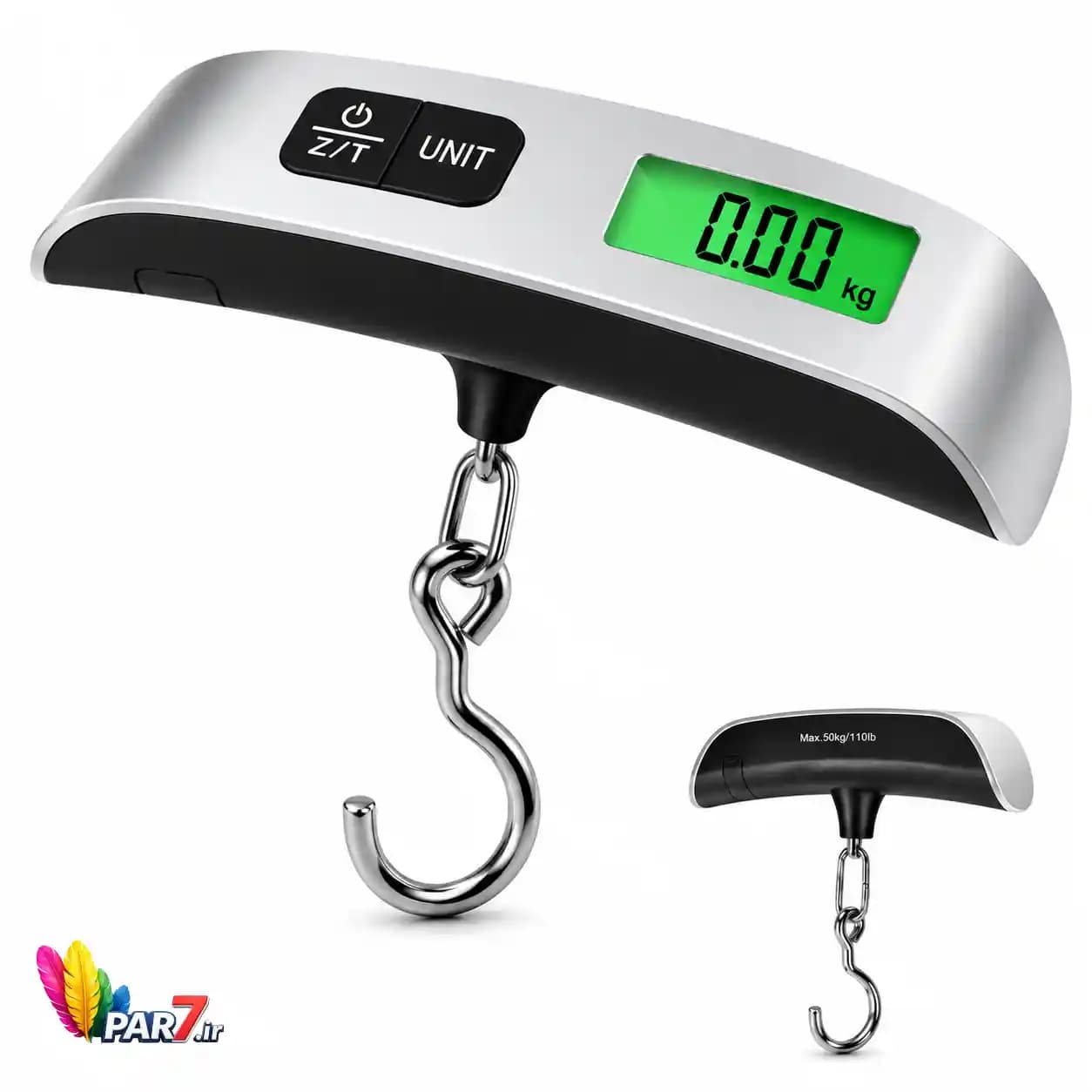 ترازو و دماسنج دیجیتالی 50 کیلویی