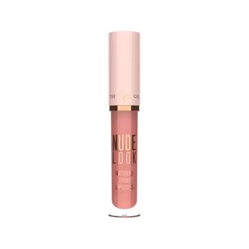 رژ لب مایع NUDE LOOK گلدن رز مدل NATURAL SHINE