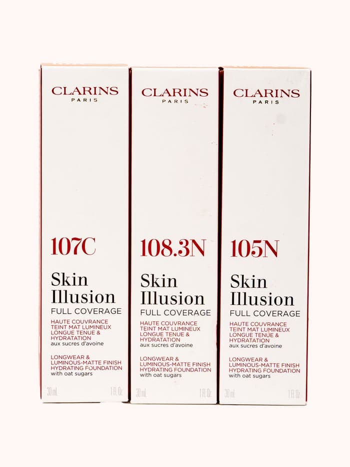 کرم پودر کلارنس مدل Clarins Skin Illusion Foundation — تصویر ۲