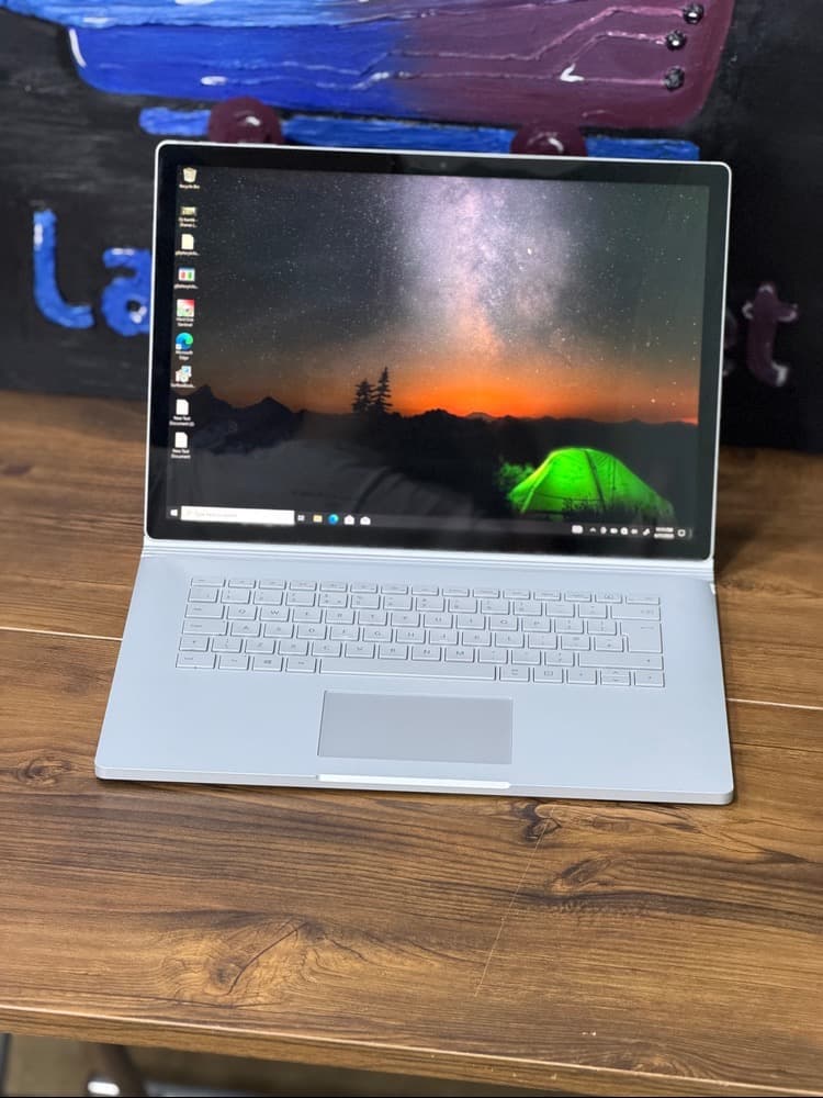 لپ تاپ 15 اینچی مایکروسافت CORE I7-1065/RAM32/ 512SSD/GTX1660TIمدل SURFACE BOOK 3