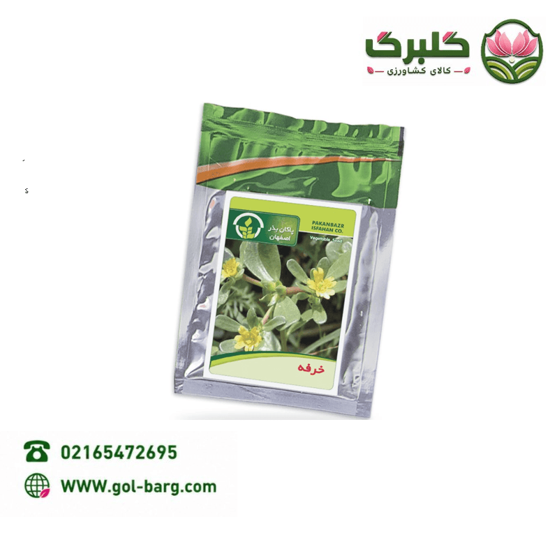 بذر خرفه پاکان بذر پاکت خانگی