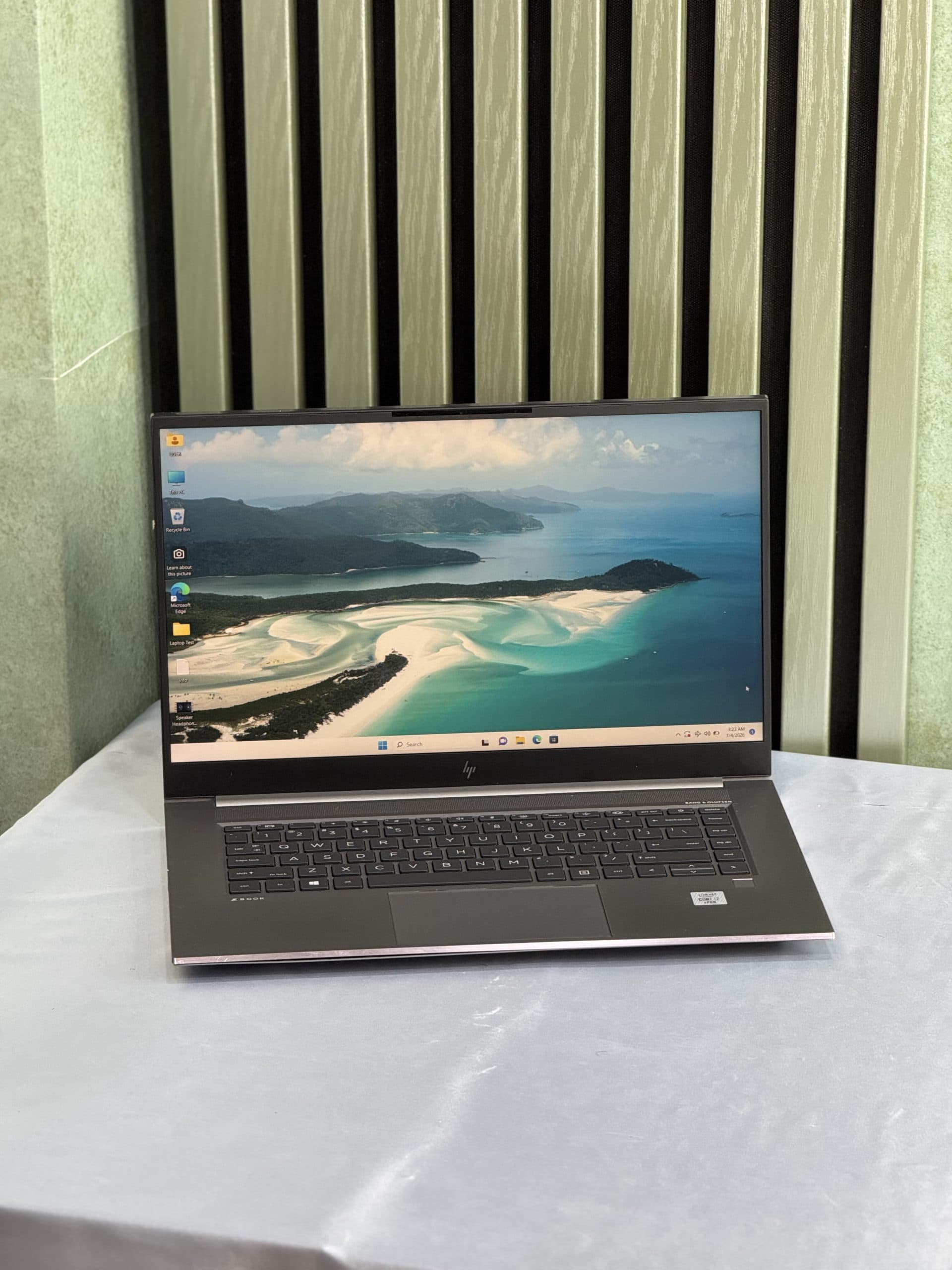 لپ تاپ اچ پیZBook Studio G7 مدل i7-10750H با ۳۲ گیگابایت رم و ۵۱۲ گیگابایت SSD اوپن باکس — تصویر ۸