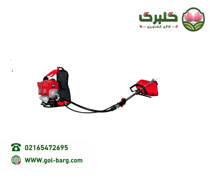 حاشیه زن کولی بنزینی (کوله راحت) 52 سی سی 2200وات مدل 6223آروا