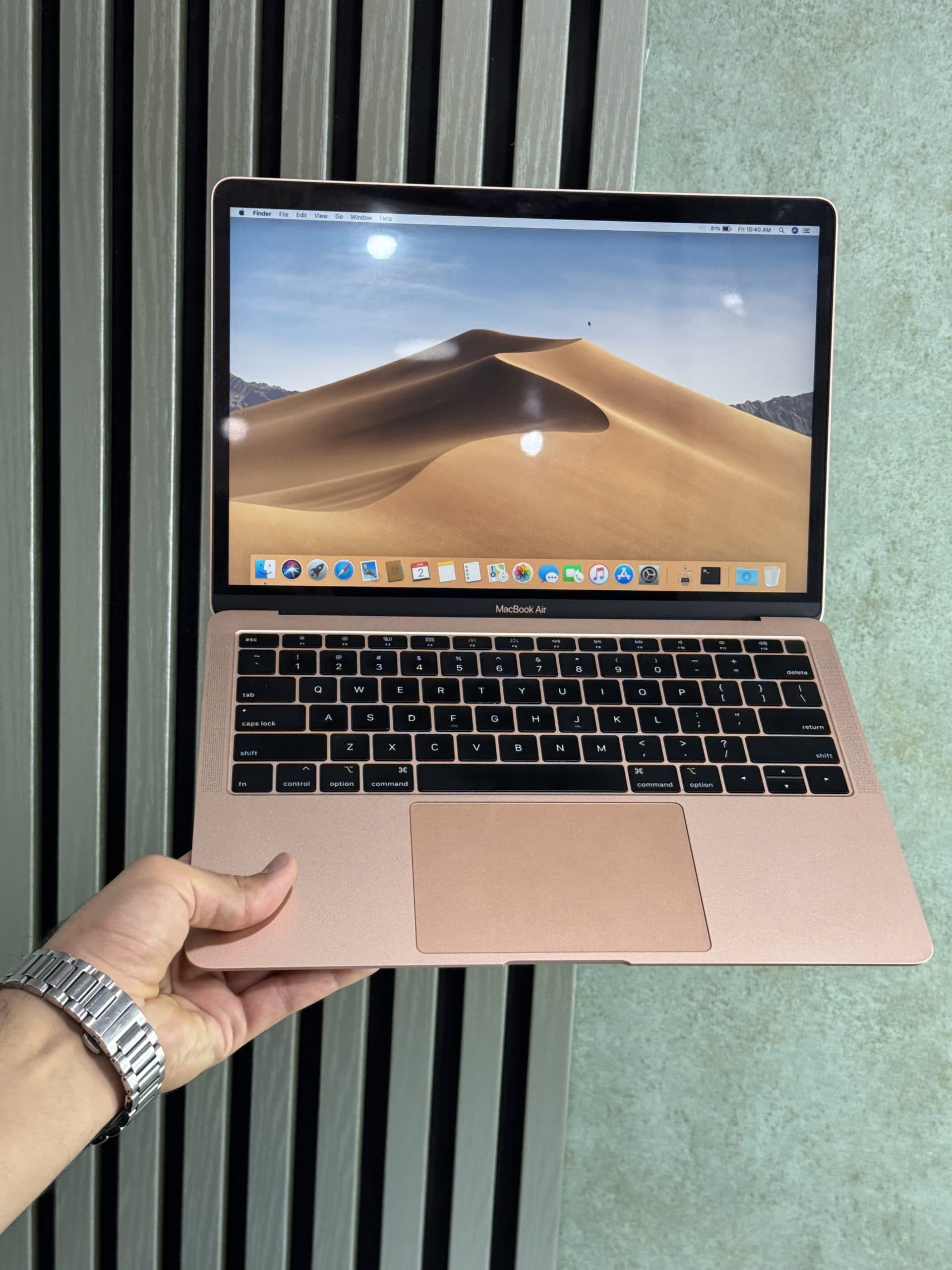 لپ تاپ اپل MacBook Air 2019 پردازنده Core i5 حافظه ۸ گیگابایت SSD ۱۲۸ گیگابایت سایز ۱۳.۳ اینچ — تصویر ۵