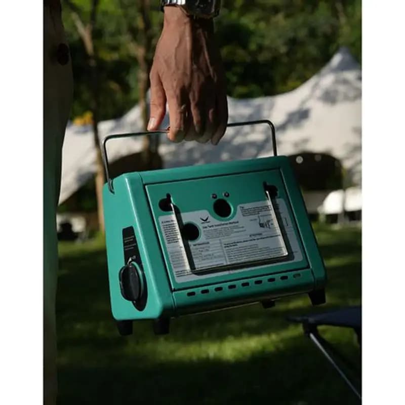 بخاری گازی و هیتر دومنظوره اسنوهاک کد SN-H23 فندک دار — تصویر ۲