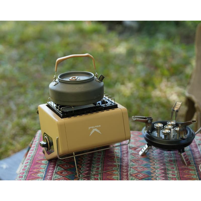 بخاری گازی و هیتر دومنظوره اسنوهاک کد SN-H23 فندک دار — تصویر ۶