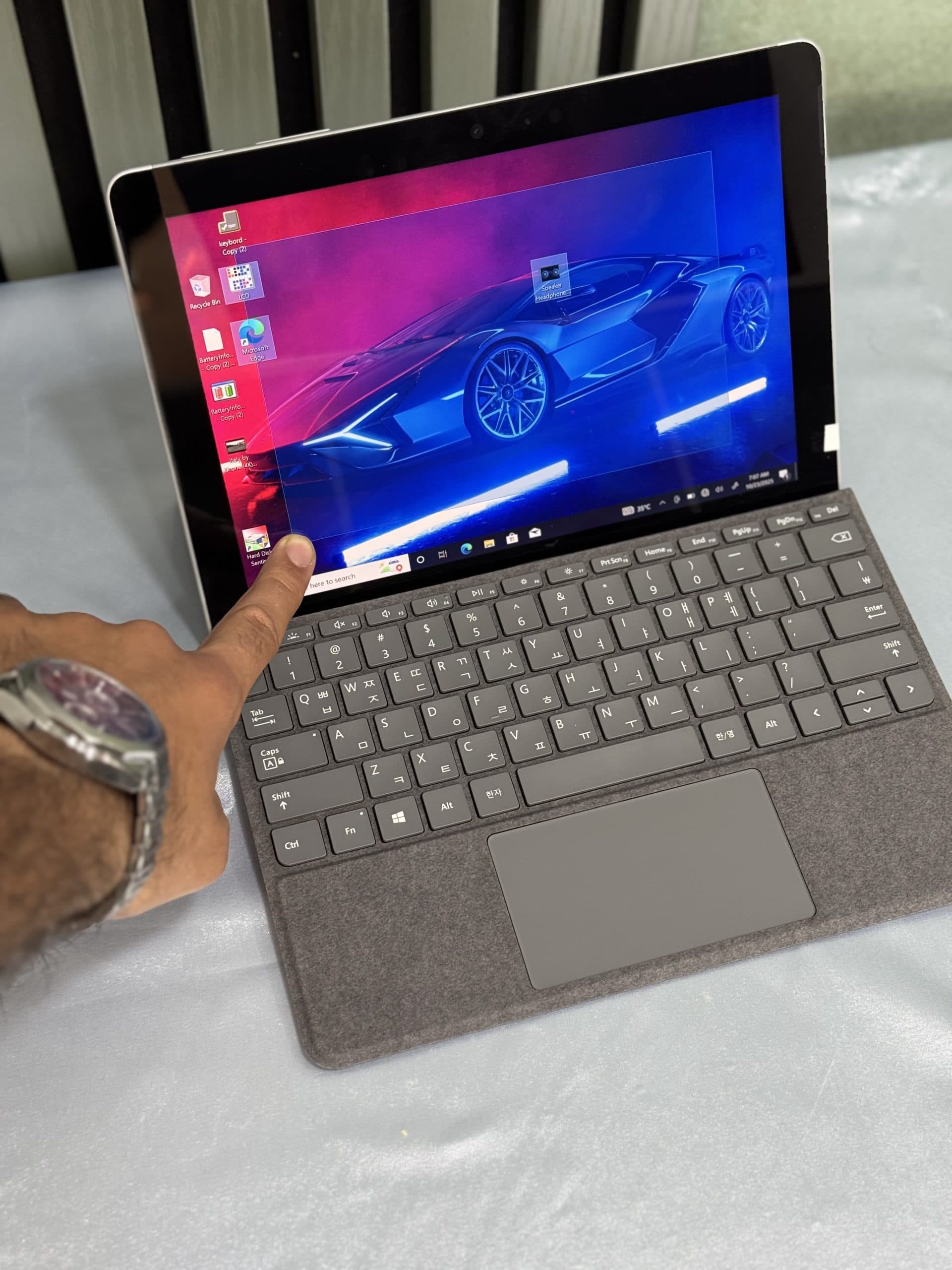 تبلت مایکروسافت گو 1 کیبورددار Surface Go1 | 8GB RAM | 128GB | Pentium — تصویر ۶