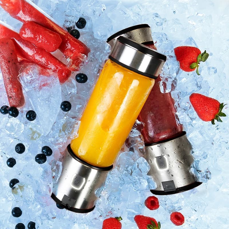مخلوط کن و جویسر پرتابل پاورولوژی Powerology 6-Blades Portable Juicer and Blender — تصویر ۲