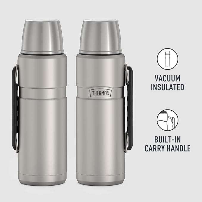 فلاسک ترموس مدل Stainless steel vacuum insulated beverage thermos 1.2 L — تصویر ۳