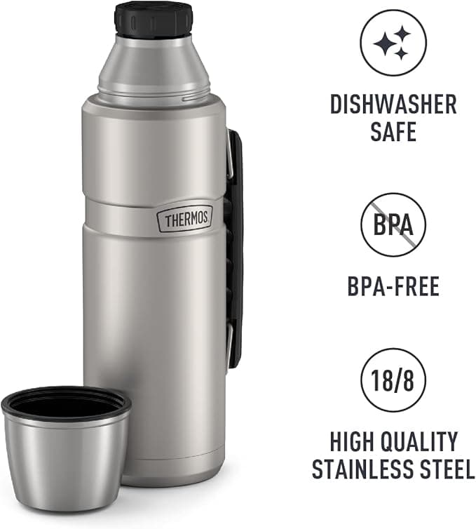 فلاسک ترموس مدل Stainless steel vacuum insulated beverage thermos 1.2 L