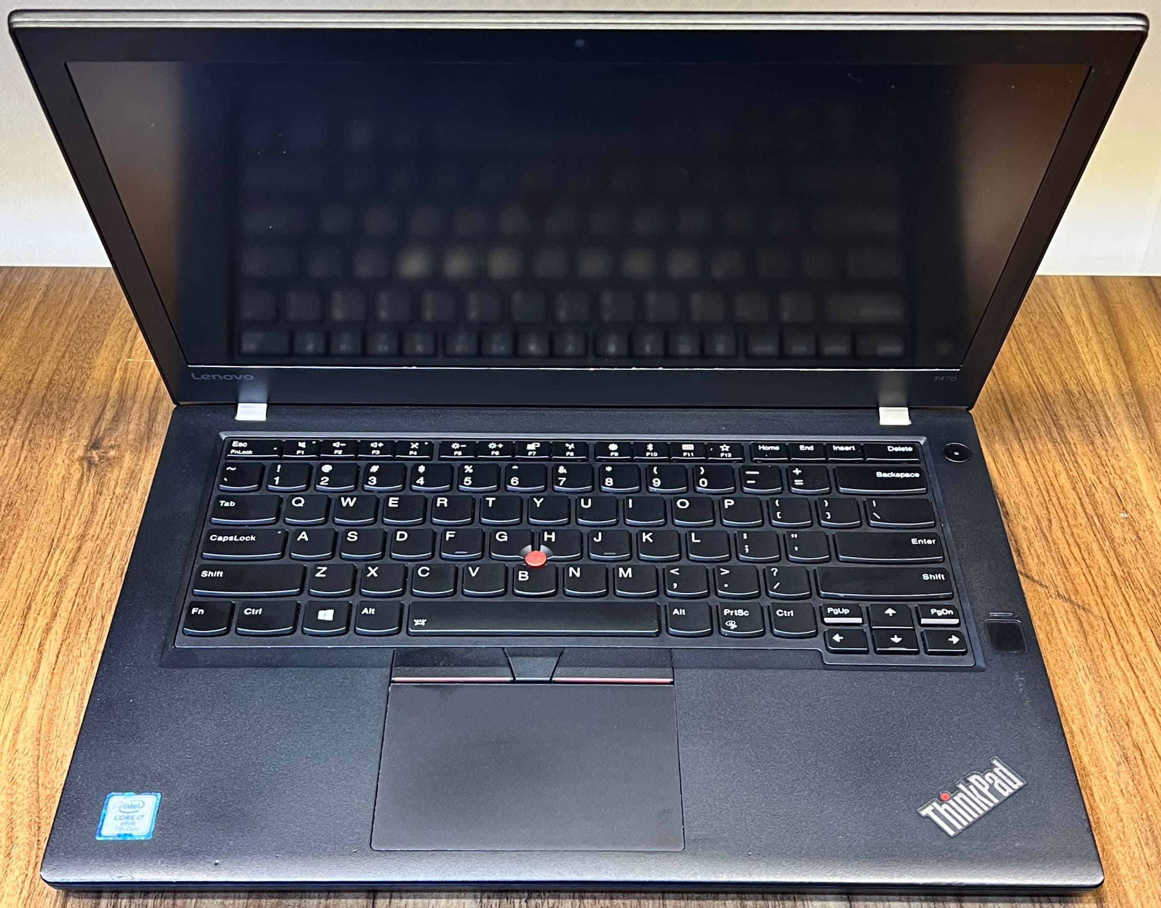 لپ تاپ استوک Core i7، Lenovo ThinkPad T470، نسل 7، 14 اینچ