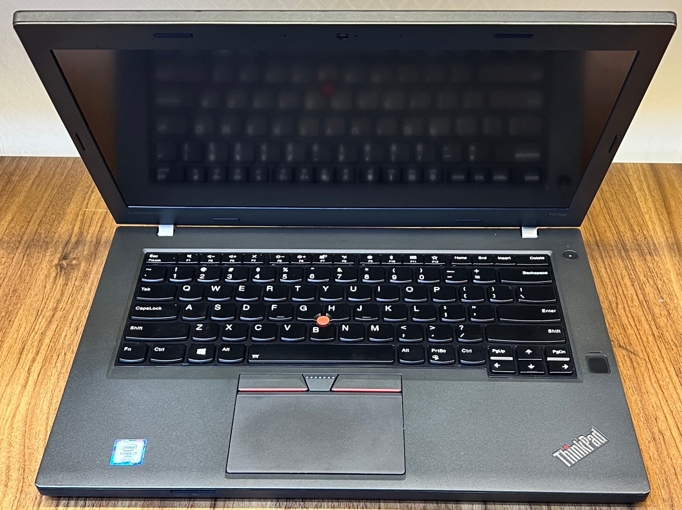 لپ تاپ استوک Core i7، Lenovo ThinkPad T470P، نسل 7، 14 اینچ