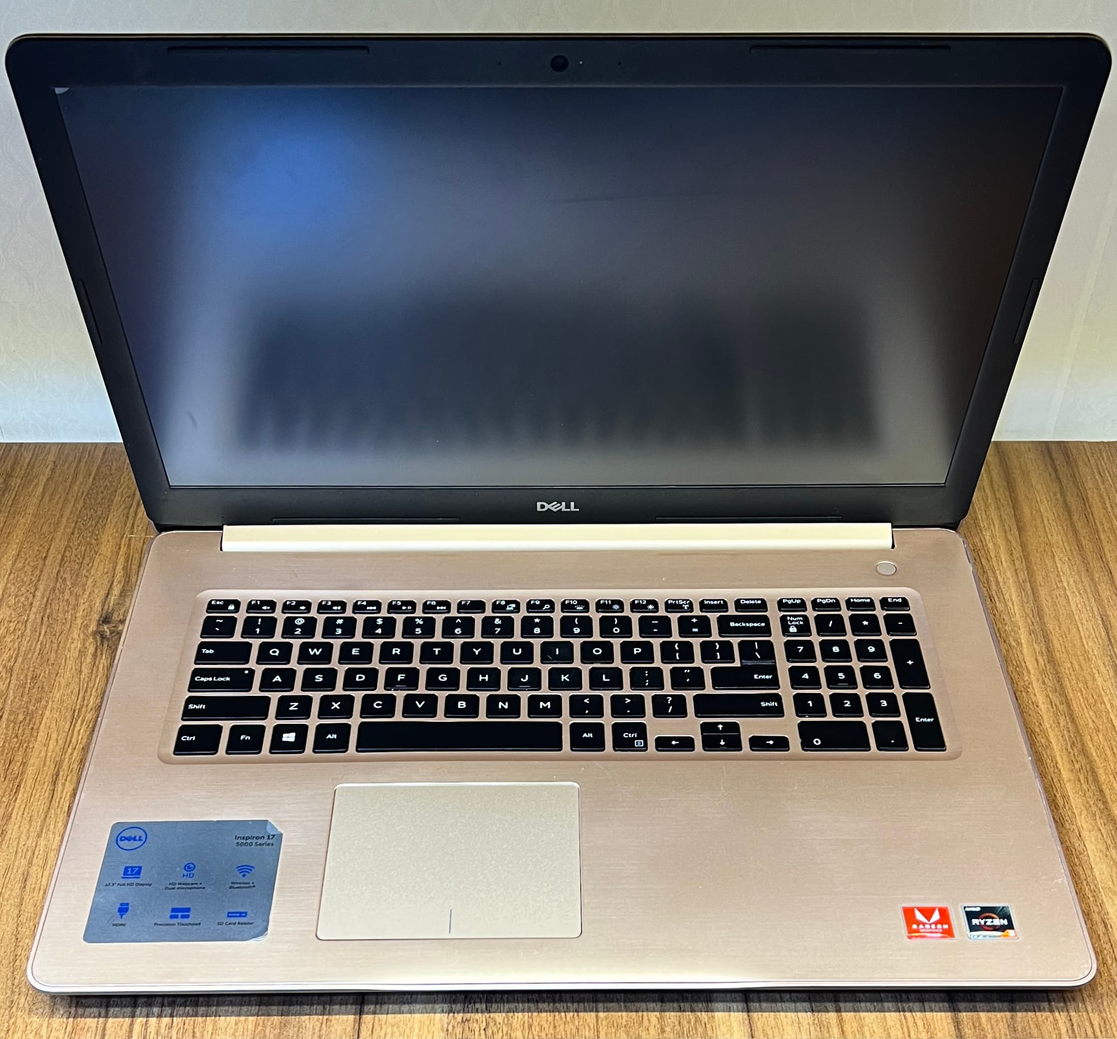 لپ تاپ استوک Ryzen 3، Dell P35E، نسل 1، 17 اینچ