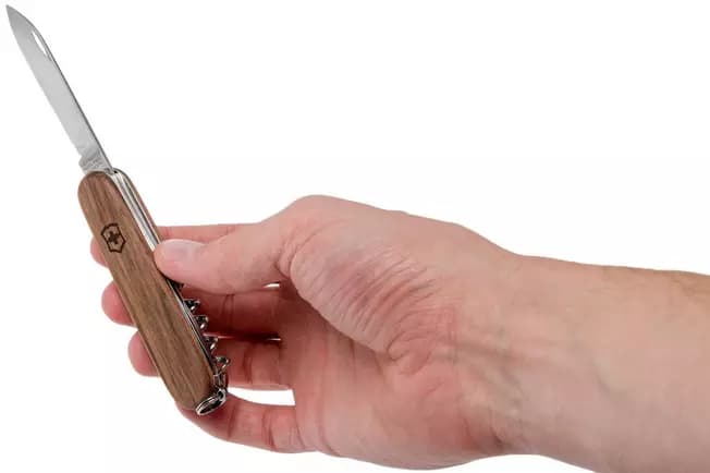 چاقوی ویکتورینوکس مدل Spartan Wood Swiss Army Knife کد 1.3601.63 — تصویر ۴