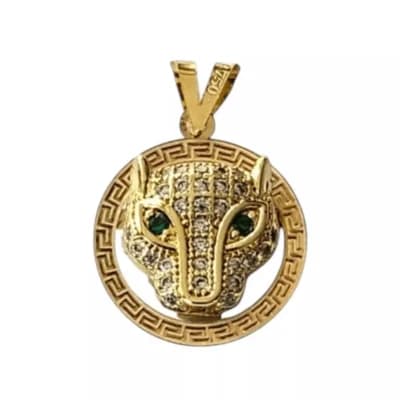 آویز طلا زنانه پنتر سوارسکی 0.1 گرم
