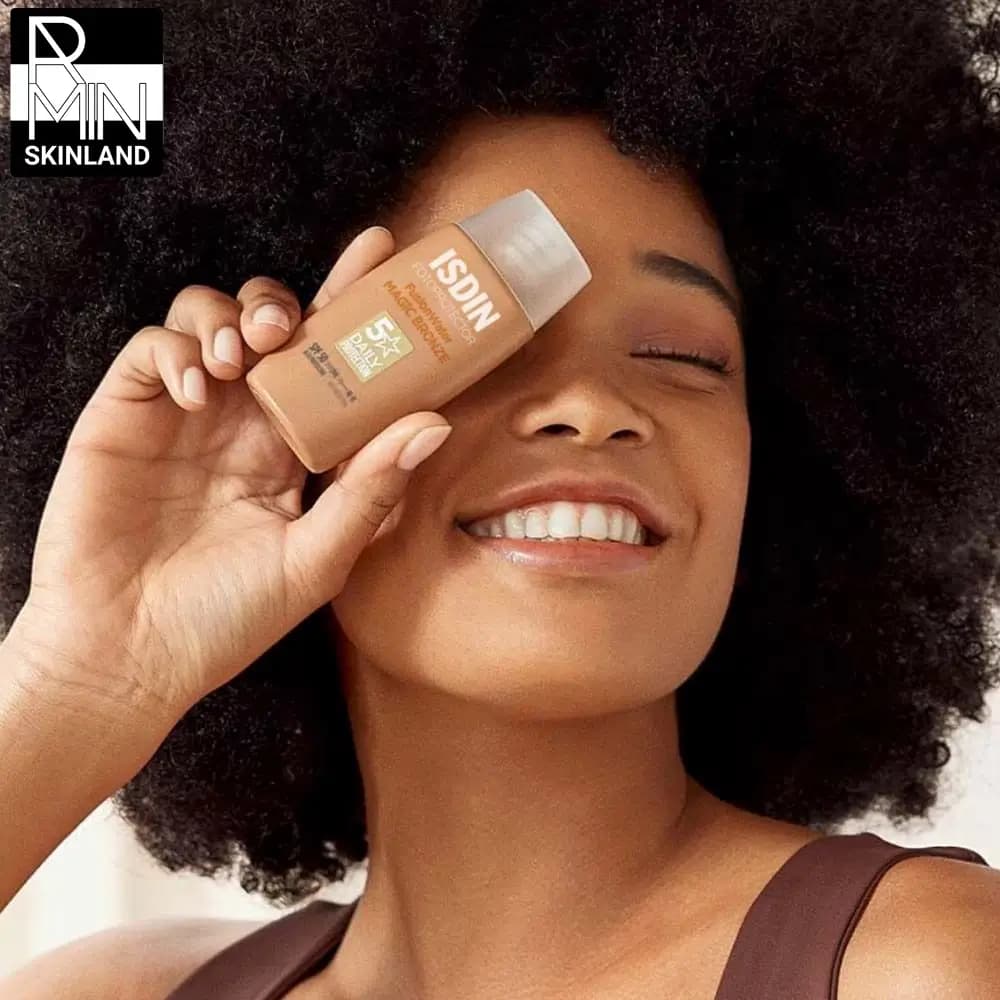 ضد آفتاب رنگی ایزدین مدل فیوژن واتر مجیک SPF50 حجم 50ml — تصویر ۴