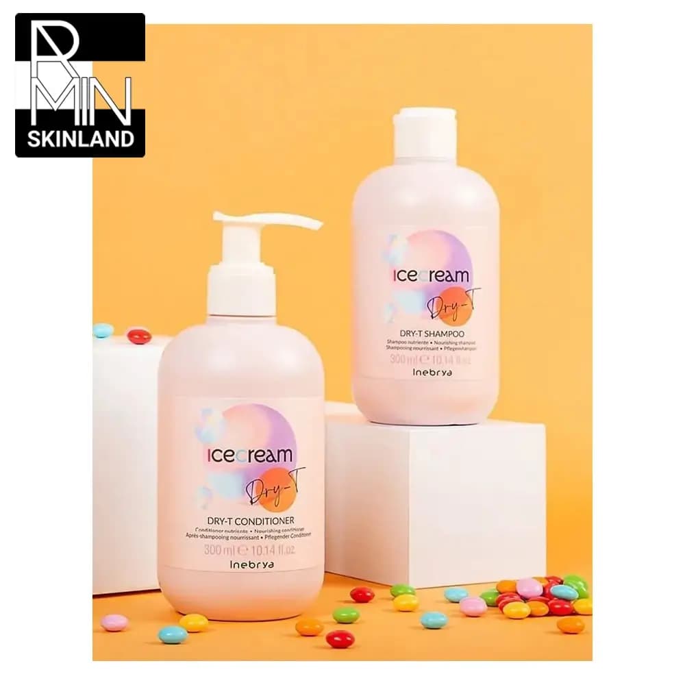 نرم کننده موی خشک آیس کریم حجم 300ml — تصویر ۳
