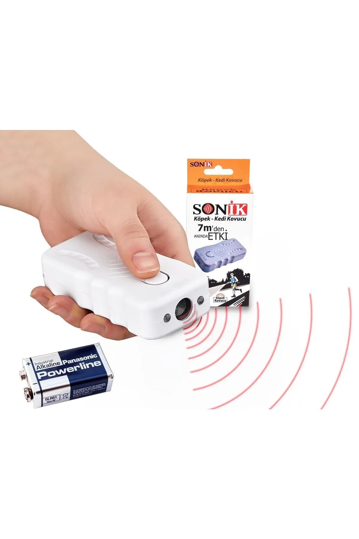 دستگاه دور کننده حیوانات وحشی و سگ سونیک مدل sonik TP-10