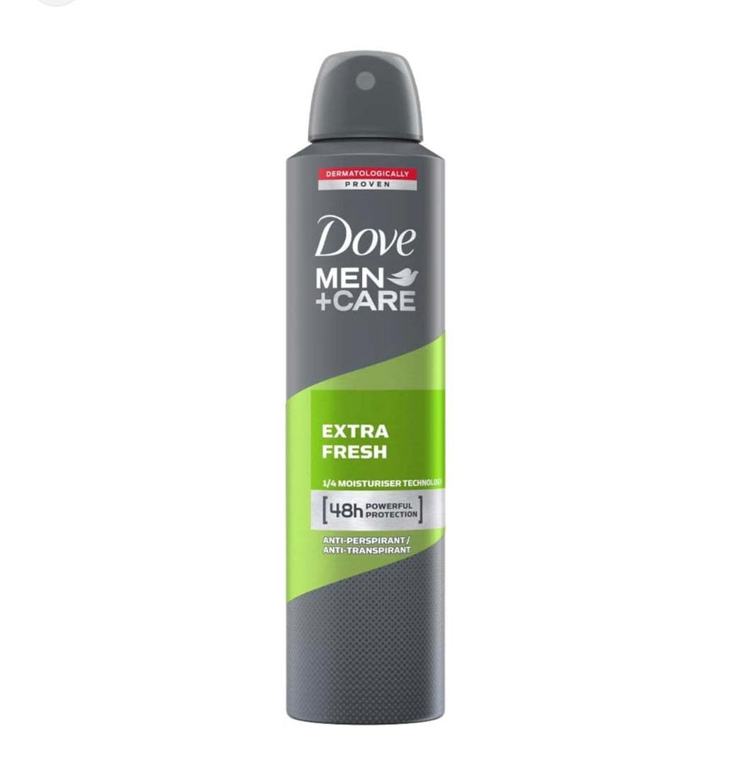 اسپری ضد تعریق مردانه dove مدل extra fresh 250 ml
