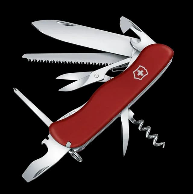 چاقوی ویکتورینوکس مدل Outrider, 111 mm, red کد 0.8513