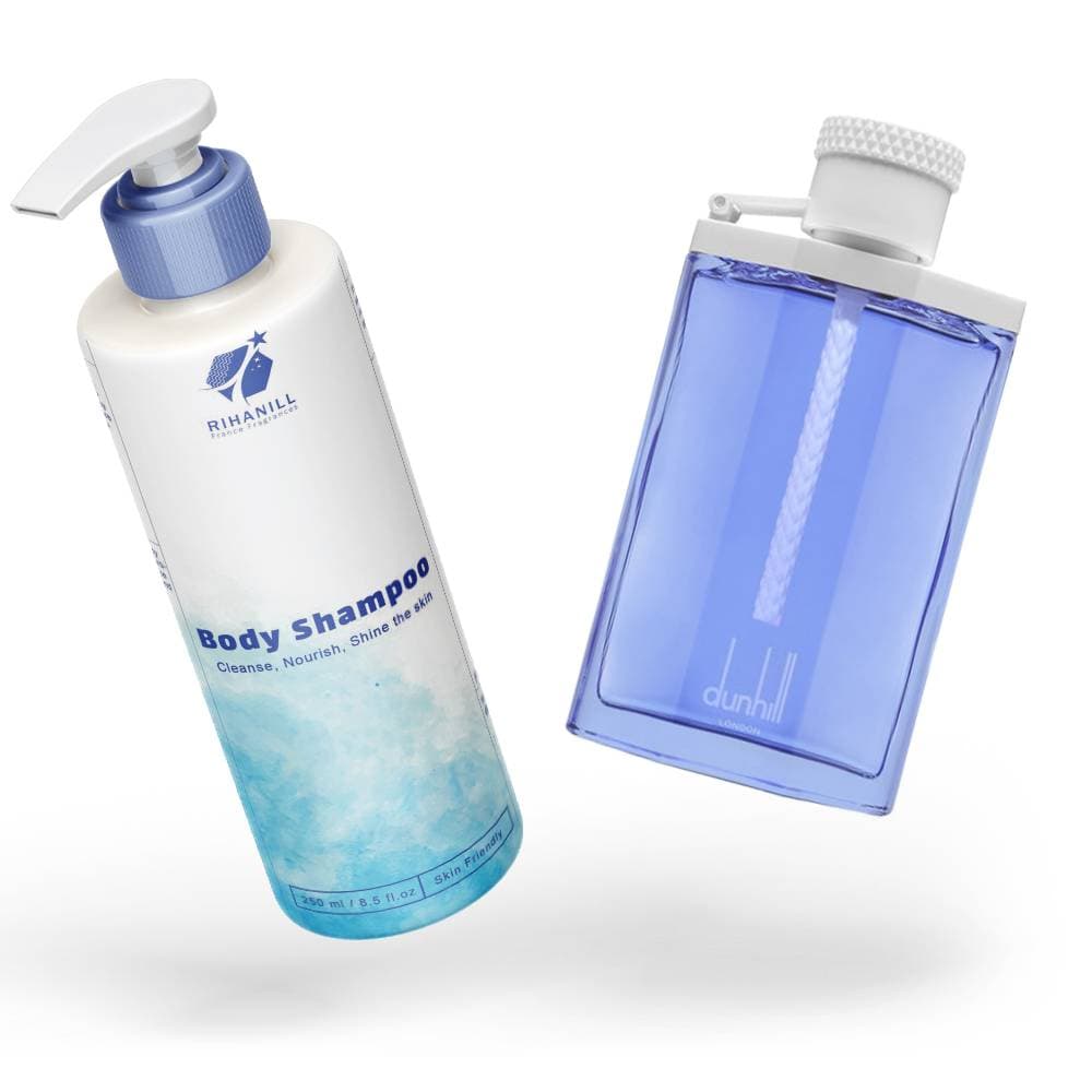 شامپو بدن مردانه دانهیل دیزایر بلو اوشن | Body shampoo Dunhill Desire Blue Ocean