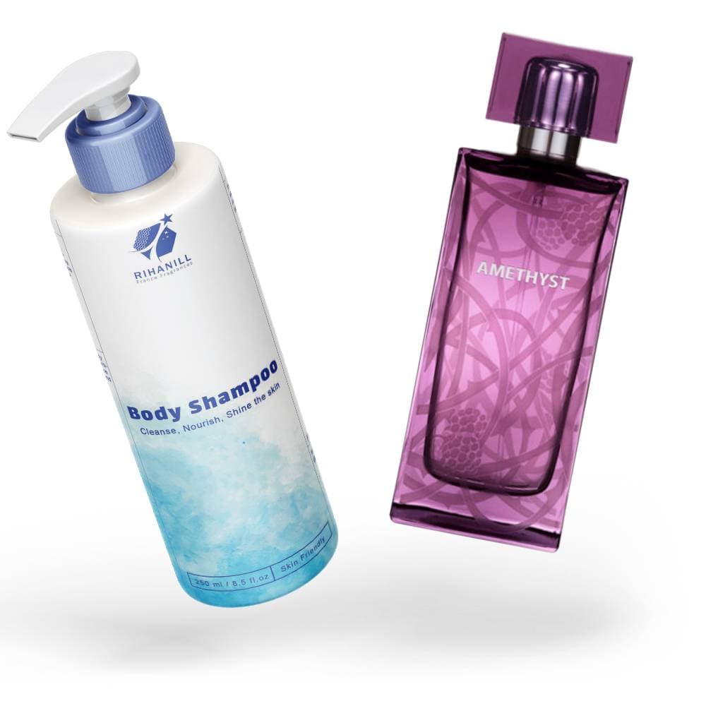 شامپو بدن لالیک آمیتیس-بنفش | Body shampoo Lalique Amethyst