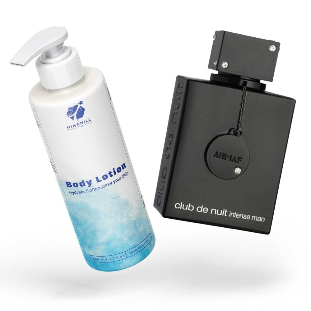 لوسیون بدن کلاب د نویت اینتنس | Body lotion Armaf club de nuit intense