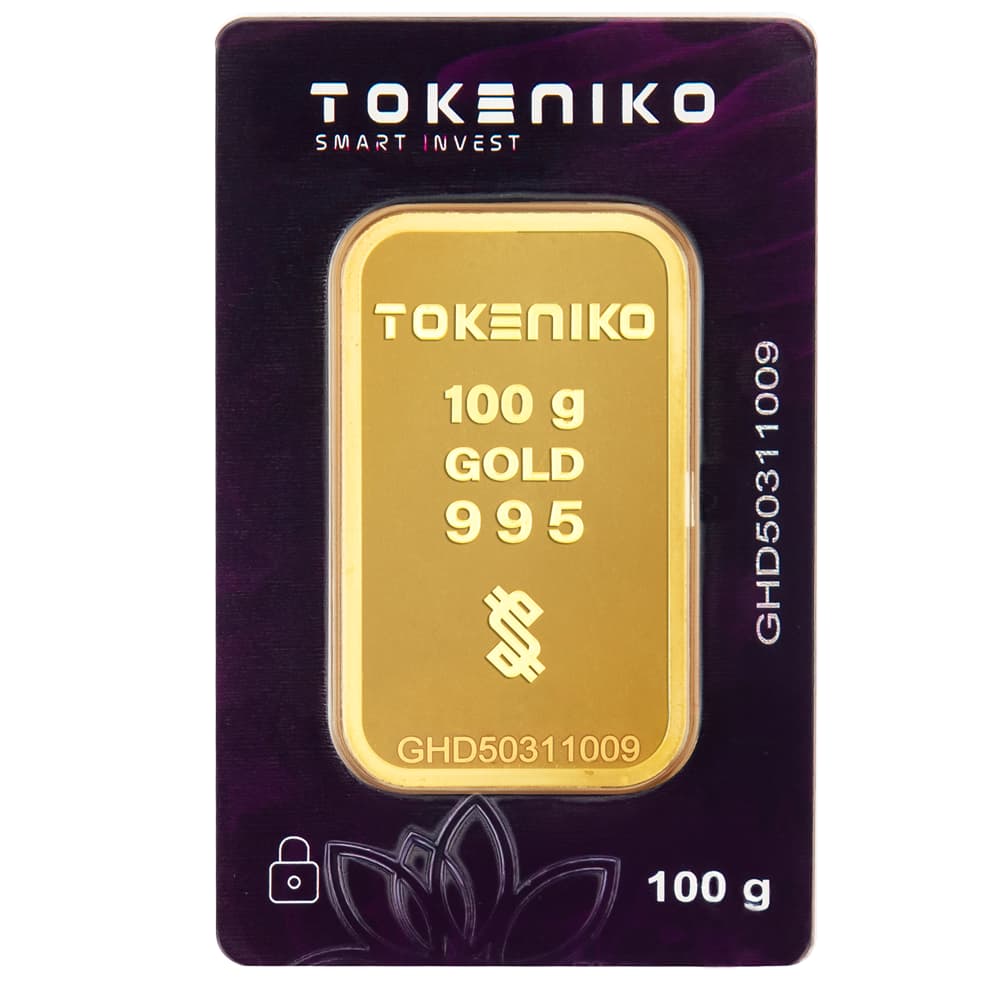 شمش طلای ۲۴ عیار توکنیکو