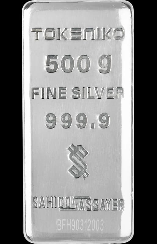 شمش نقره 500 گرمی توکنیکو