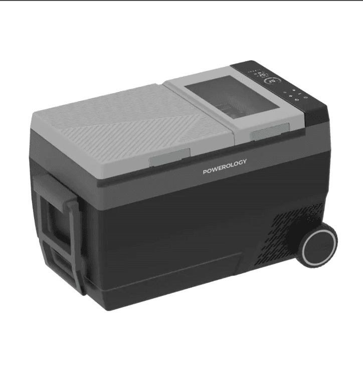 یخچال مسافرتی خودرو پاورولوژی مدل P90CAR ظرفیت ۳۲ لیتر Powerology Portable Outdoor Fridge &amp; Ice Maker
