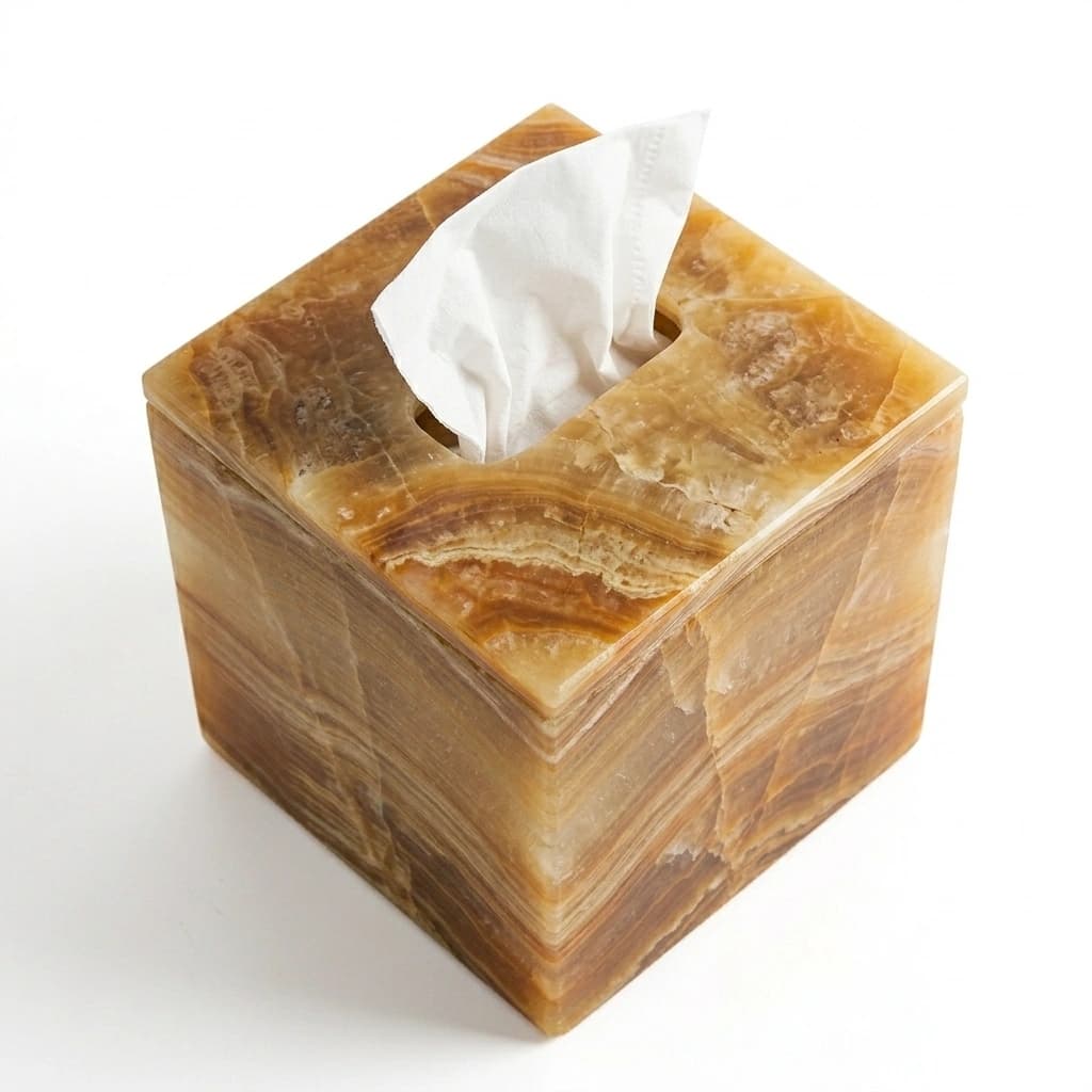 جا دستمال کاغذی سنگی مرمر