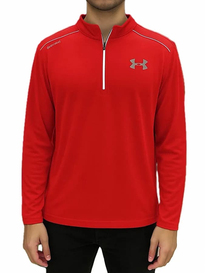 تیشرت آستین بلند نیم زیپ Under Armour
