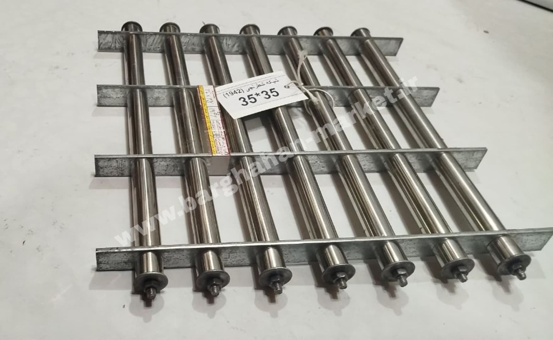 آهنربا شبکه استیل مربع یک طبقه سایز 35×35 یک عددی — تصویر ۳