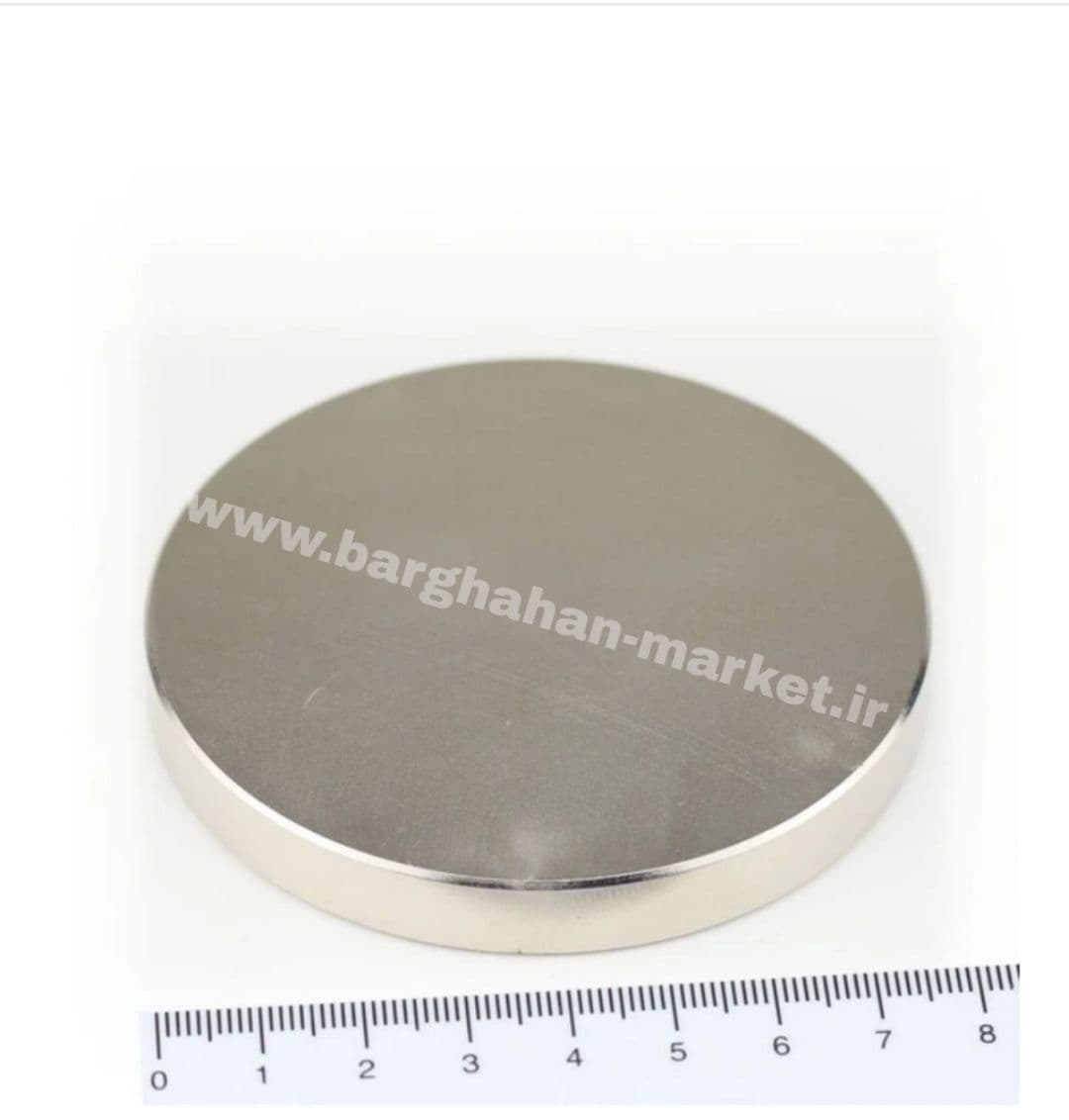 آهنربا نئودیمیوم مگنت گرد 10×80 میلیمتر یک عددی