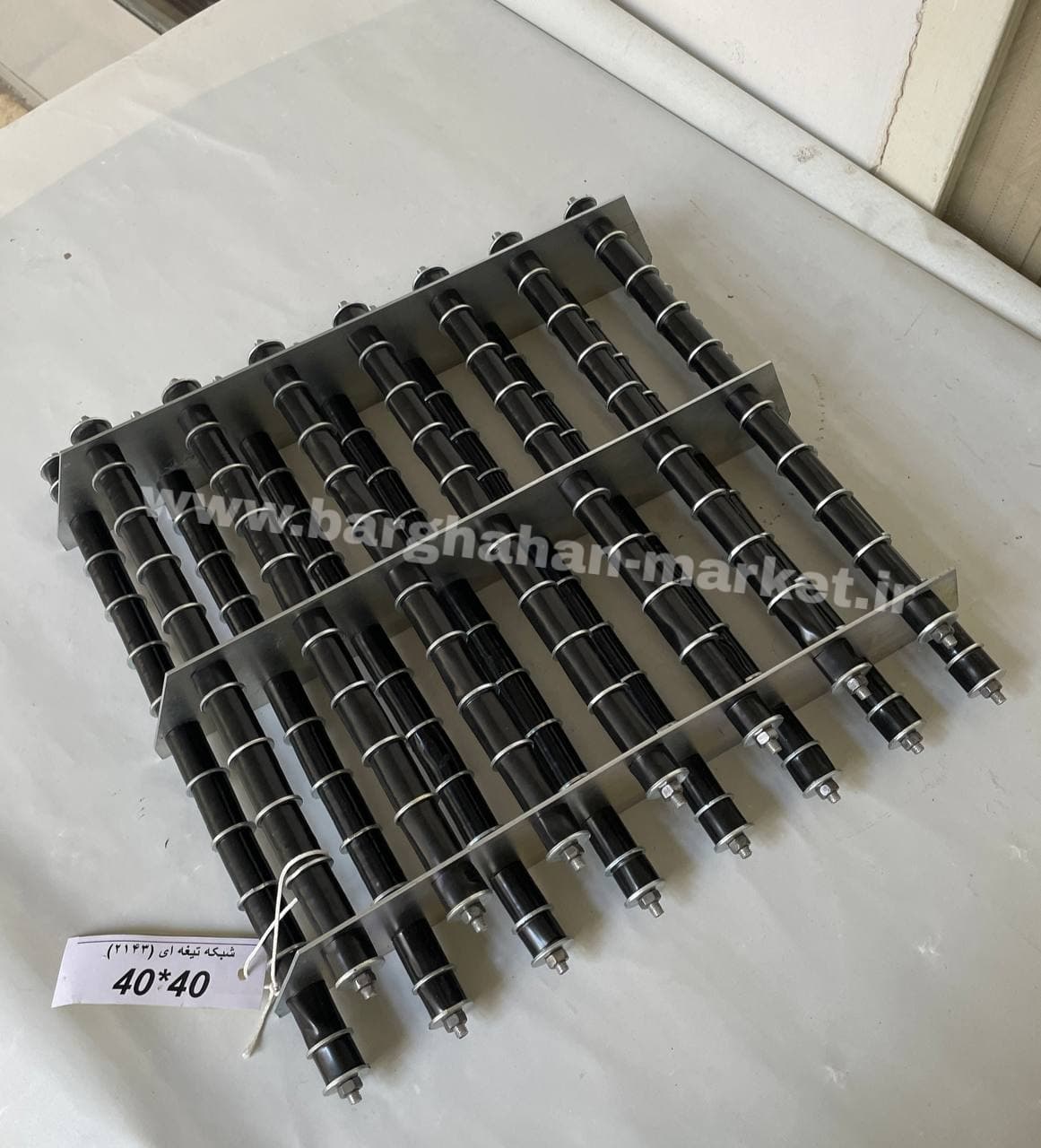 آهنربا شبکه مربع دوطبقه سایز 40×40 یک عددی — تصویر ۳