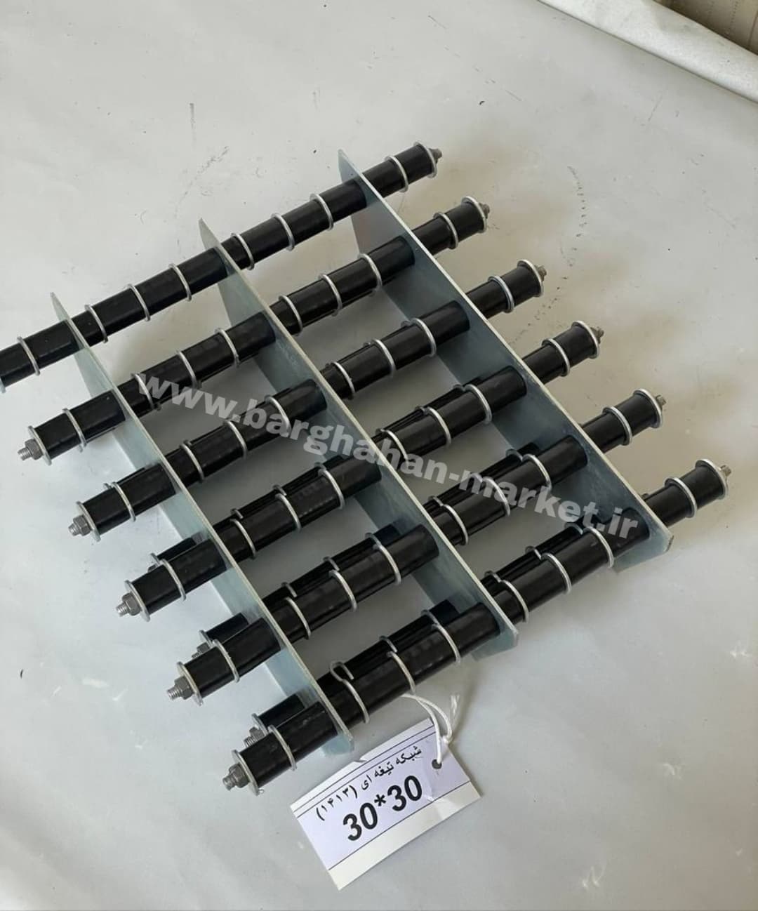 آهنربا شبکه مربع دوطبقه سایز 30×30 یک عددی