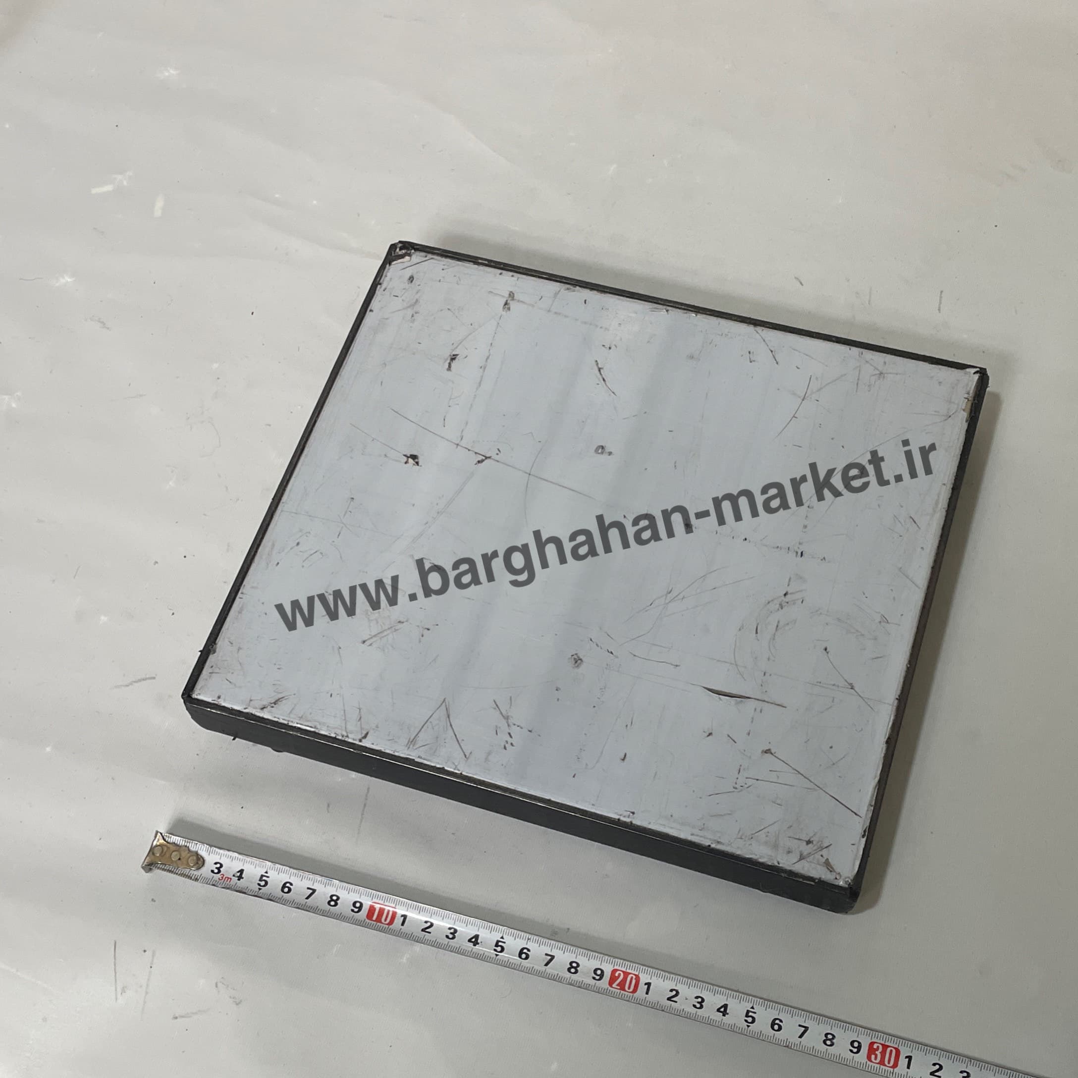 آهنربا صفحه ای آهنربا کتابی سایز28x25x3 سانتی متر یک عددی