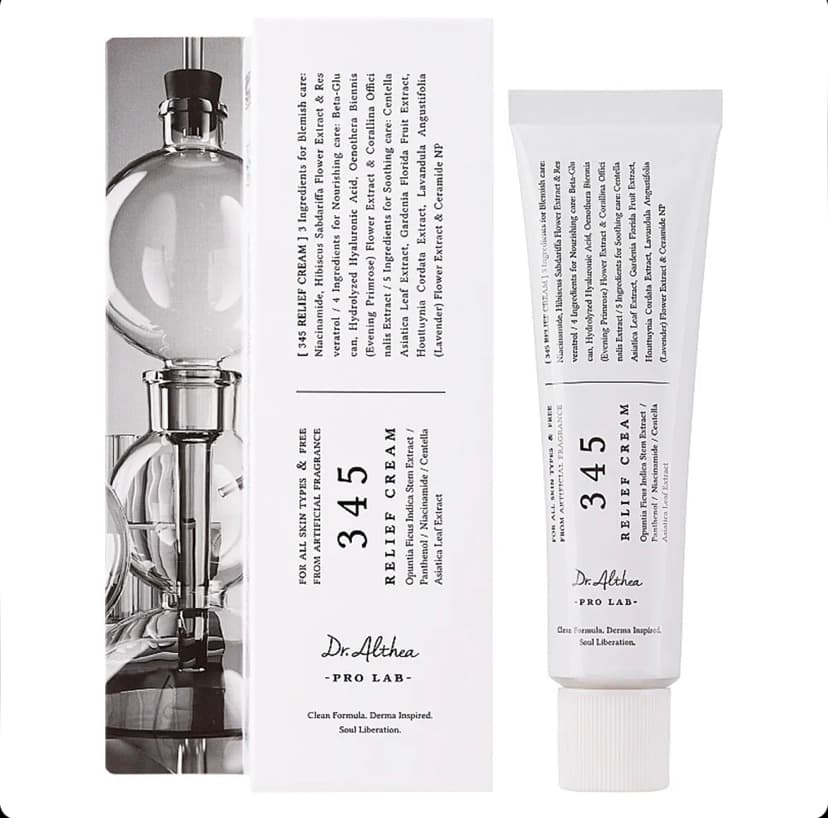کرم ترمیم کننده دکتر التیا Dr. Althea 345 Relief Cream حجم 50 میل