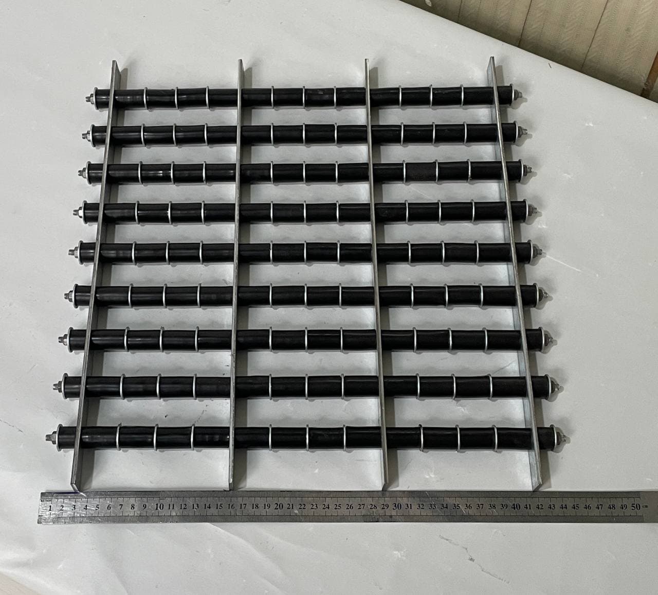 آهنربا شبکه مربع یک طبقه سایز 45×45 یک عددی — تصویر ۲