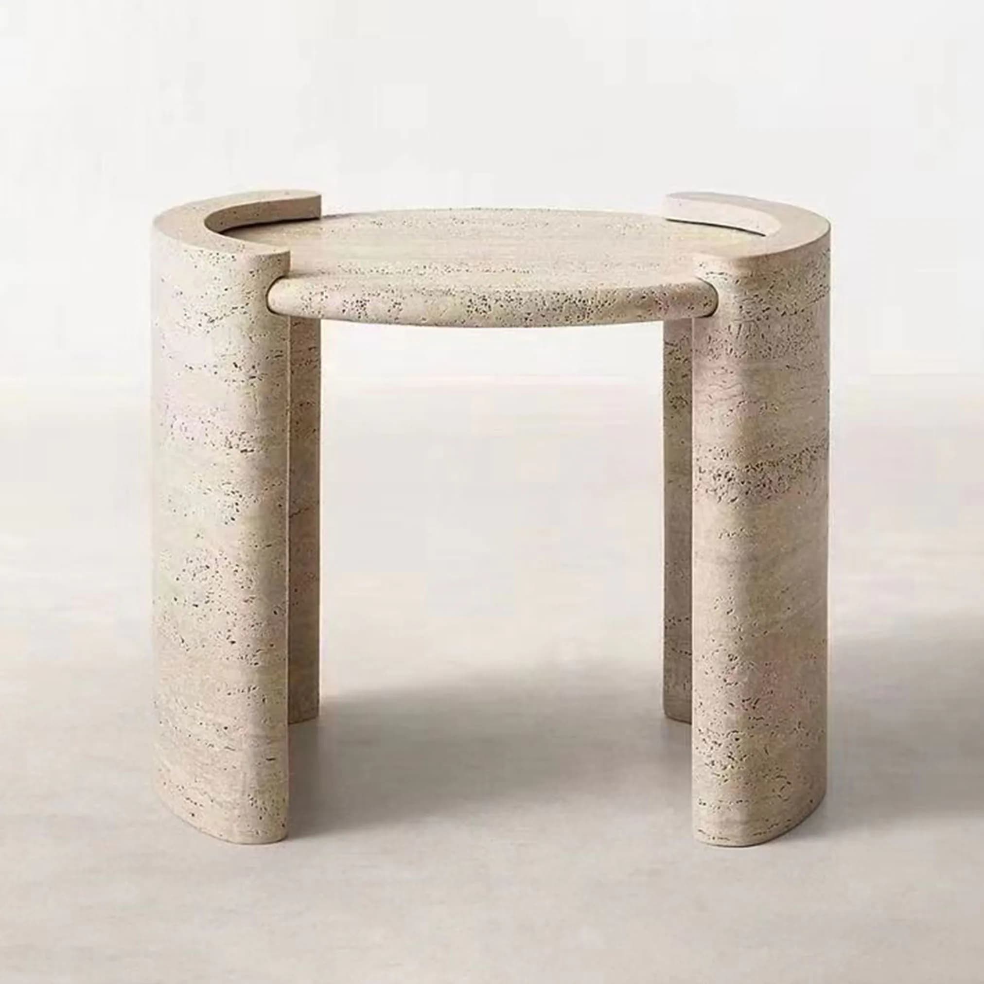 میز سنگی عسلی سه تکه
