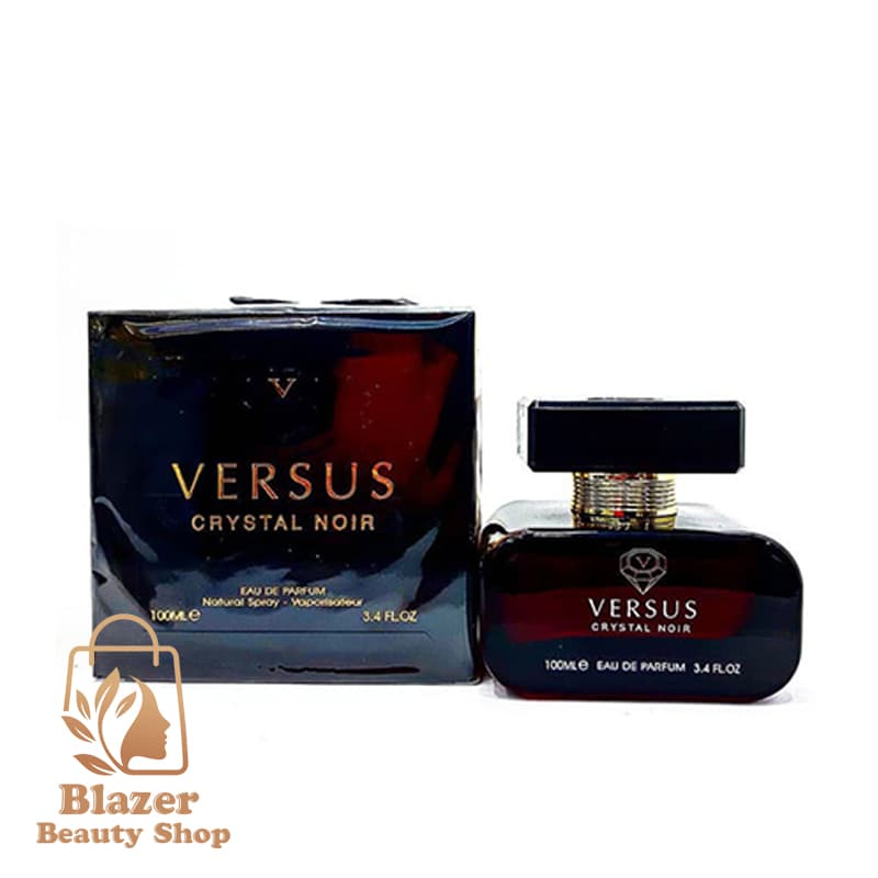 عطر ادکلن ورسوس ورساچه کریستال نویر مشکی فراگرنس ورد | Fragrance world Versus crystal noir